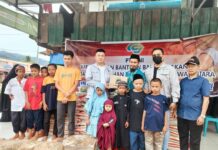 PT GNI Kucurkan 160 Paket Bahan Makanan & 320 Rak Telur di Panti Asuhan