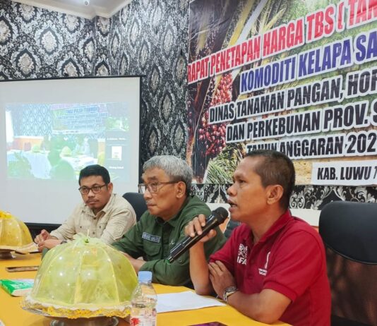 Rapat Penetapan Harga TBS, Najamudin Tegaskan PKS Harus Komitmen