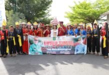 Nuansa Ragam Budaya Lutim Tercermin Pada Defile HJL dan HPRL, Yang Muda Menginspirasi