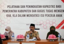 Pemkab Lutim Gelar Pelatihan dan Peningkatan Kapasitas Dalam Mengatasi Isu Pekerja Anak