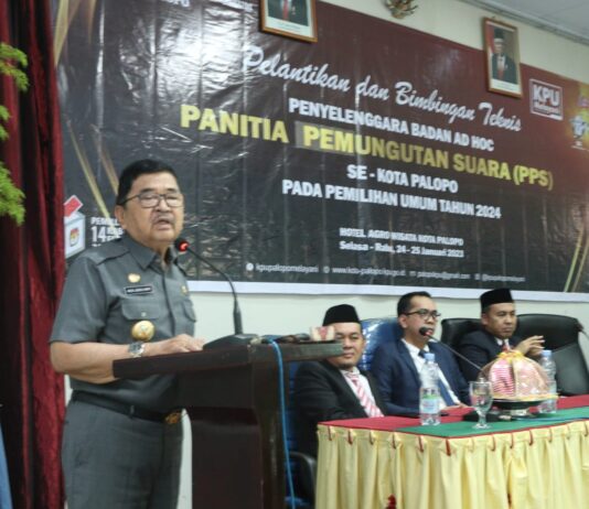 Hadiri Pelantikan PPS, Ini Harapan Walikota Palopo