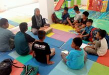 Dinas Perpustakaan Lutim Kembali Gelar English Class Bagi Siswa Tingkat SD