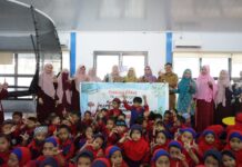 Bunda Literasi Lutim, Sufriaty Kunker ke Perpustakaan Ibu dan Anak Kab. Maros