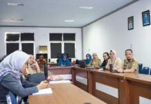 Pemda Lutim Ikuti Sosialisasi Buku KIA Sebagai Syarat Masuk PAUD dan SD