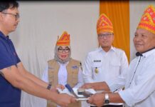 Bupati Morut Resmikan Bangunan Baru SMKS Bidang Pertambangan dan Pertanian