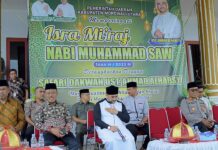 Pemda Morut Peringati Isra Mi’raj di Pelataran Kantor Bupati