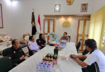 Kapolres Morowali Utara Sambut Hangat Kunjungan Bawaslu