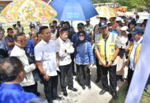 Dampingi Kunker Anggota DPR RI Komisi V, Bupati Luwu Utara Harap Presiden Jokowi Resmikan Bendung Baliase