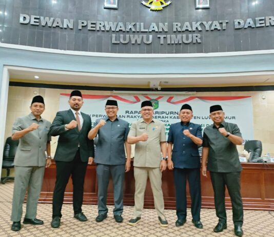 DPRD Luwu Timur Gelar Rapat Paripurna, Dua Calon Wabup Lutim Paparkan Visi-Misi