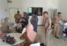 25 Pegawai Diskominfo Dapat Layanan Posbindu Dari PKM Malili