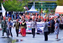 Bupati Morowali Utara Hadiri HUT Kota Poso Ke-128