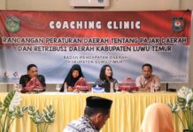 Asisten Administrasi Umum Buka Coaching Clinic Penyusunan Ranperda Pajak dan Retribusi Daerah 2023