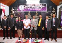 Hadiri Raker I FKSG Lutim, Budiman Harap FKSG Jadi Jangkar Organisasi Merekatkan Umat