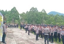 Ratusan Personel Gabungan Dikerahkan Pengamanan Pilwabup Luwu Timur