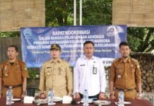 BNN Dan Pemkot Palopo Hadiri Rakor Pelaksanaan Advokasi Program Ketahanan Keluarga Anti Narkoba