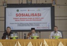 Pemkab Lutim Gelar Sosialisasi Surat Edaran PHBS Terkait Program Kesehatan Gigi Mulut