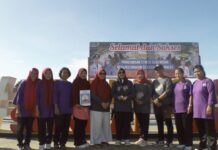 Ketua TP PKK Lutim Apresiasi Launching Pemasangan Stiker Dasawisma Desa/Kelurahan se-Malili