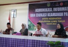 Hj. Sufriaty Budiman Buka Penyuluhan Komunikasi, Informasi dan Edukasi Keamanan Pangan