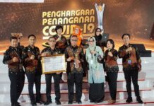 Sukses Kendalikan Covid-19, Lutim Terima Penghargaan PPKM Award 2023