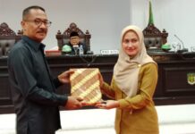 Dihadiri Bupati Luwu Utara, DPRD Gelar Rapat Paripurna Penyerahan LKPJ Bupati Tahun 2022