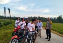 Menyikapi Keluhan Masyarakat Terkait Maraknya Aksi Balapan Liar, Personel Polsek Baebunta Gencar Laksanakan Patroli
