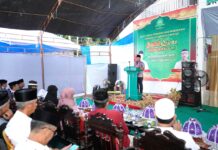 Bupati Lutim Resmikan Pondok Tahfidz Baitul Qur’an Mansur Kalsum Desa Bawalipu