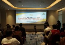 Bupati Presentasikan Keterbukaan Informasi pada Uji Kepatutan Anugerah Tinarbuka 2023 di Jakarta