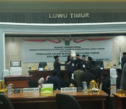 Setelah Putaran Kedua, Akbar Unggul Pemilihan Wakil Bupati Luwu Timur