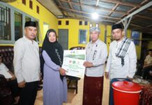 Safari Ramadhan di Wotu, Bupati Serahkan RTLH Untuk Masyarakat Desa Lera