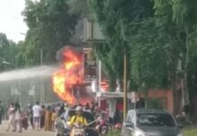 Pertamini dan Kios Terbakar di Malili, Pemilik Juga Terkena Percikan Api