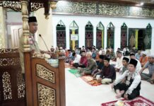 Safari Ramadhan Di Angkona, Bupati Budiman Minta Rumah Ibadah Di Jaga Dengan Baik