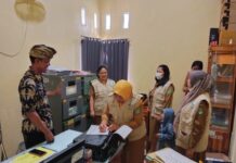 DPK Lutim Lakukan Pembinaan Kearsipan Bagi Lima Kecamatan dan Delapan Desa