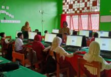 SDN 258 Sinongko Sukses Laksanakan Ujian Sekolah Berbasis Digital Tahun 2023