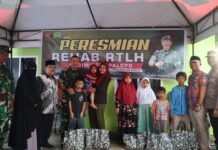 Pangdam Hasanuddin Resmikan RTLH Wilayah Kodim 1403 Palopo Triwulan Pertama Tahun 2023