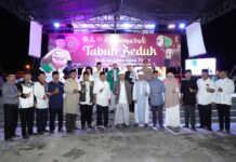 Bupati Buka Semarak Tabuh Bedug Malam Takbiran Idul Fitri se-Kabupaten Luwu Timur
