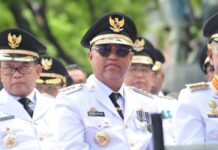 Dipimpin Mendagri RI, Bupati Budiman Ikuti Upacara Peringatan Otda ke-27 di Makassar