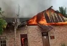Kebakaran Rumah di Luwu Utara