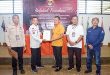 Partai Hanura Daftarkan Bacaleg ke KPU Morut