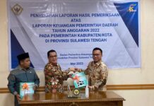 Pertahankan Opini WTP dari BPK, Bupati Morut Ucapkan Terima Kasih Kepada Seluruh Pihak