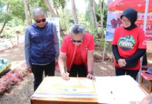 Bupati Lutim Resmikan Destinasi Wisata Laa Waa River Park Matano