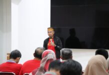 Bupati Bersama Ketua TP PKK Lutim Saksikan Preview Film “La Galigo”