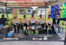 Waka Polres Luwu Utara Hadiri Acara Masamba Fun Run dan Lomba Kuliner Berbahan Durian