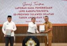 Lutim Terima WTP ke-11, Bupati Budiman : Prestasi Ini Berkat Kerjasama Semua Pihak
