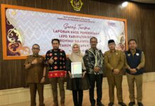 Luwu Utara Raih WTP Ke-11 dari BPK-RI Perwakilan Sulsel