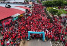 Ribuan Masyarakat Ikuti Jalan Santai Ikatan Alumni Unhas Luwu Timur