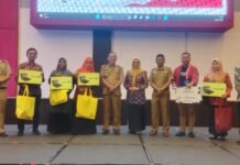 Bunda PAUD Lutim Hadiri Puncak Bulan Pendidikan Merdeka Belajar Tahun 2023 Di Makassar