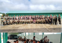 Coffee Morning Batalyon Armed 21 Tarik, Letkol Arm Kabit Bintoro: TNI-Polri Harus Selalu Solid
