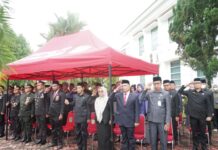 Sekda Bahri Suli, Jadi Pembina Upacara Hari Lahir Pancasila Tingkat Kabupaten Luwu Timur