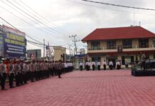 Jelang Pemilu, 218 Personil Polres Luwu Utara Resmi Bertugas Sebagai Polisi RW/Dusun