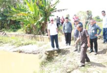 Bupati Lutim dan Anggota DPRD Tinjau Bendungan Singgeni 2
